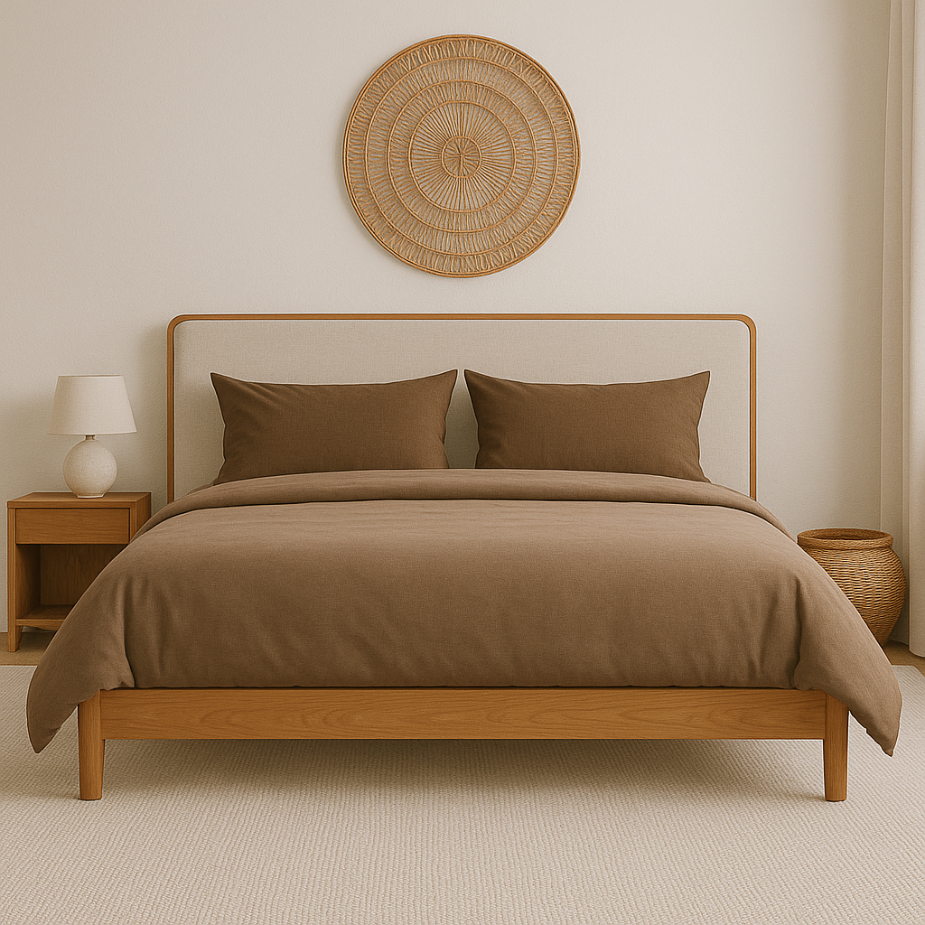 Minimalistic and Modern Upholstered Bed