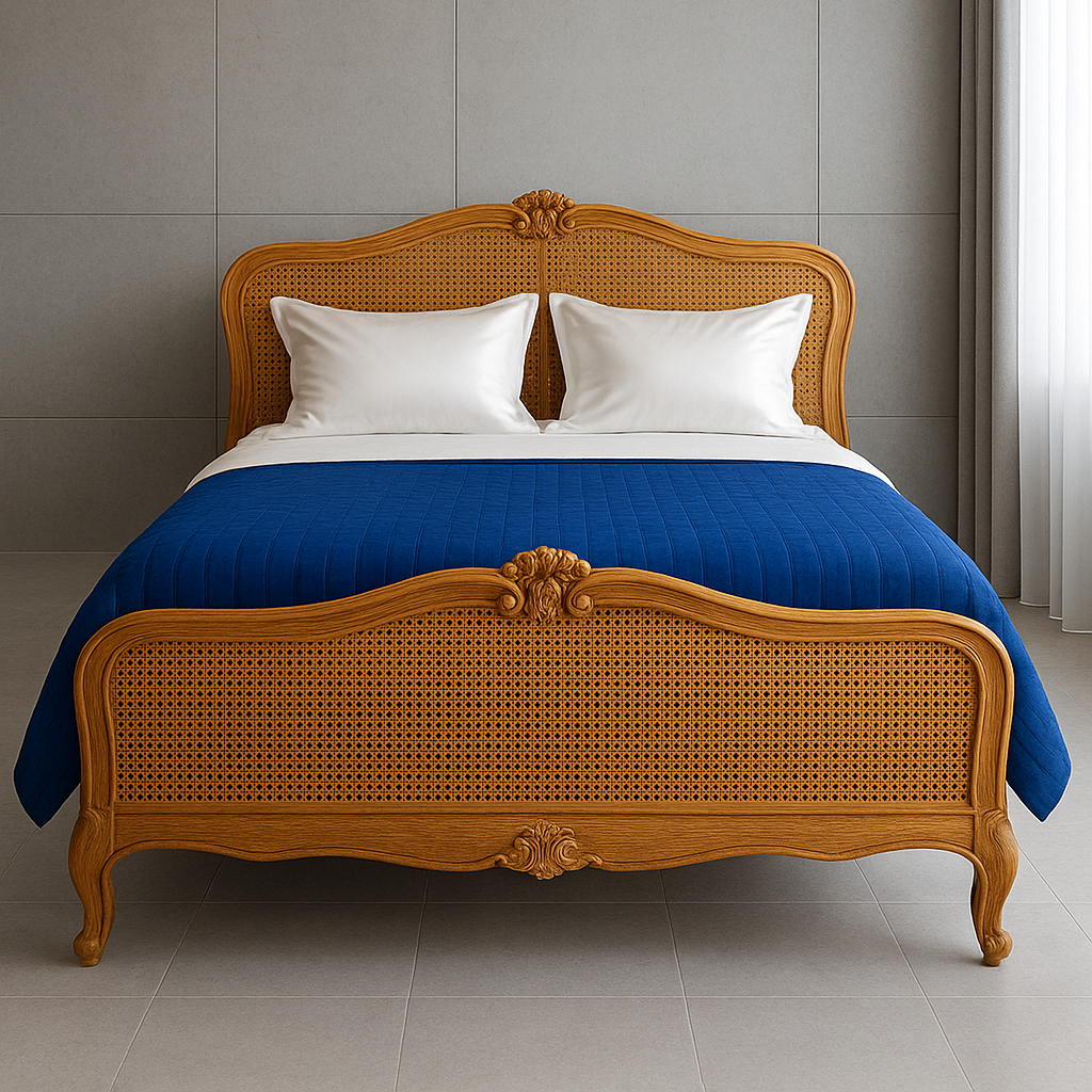 ROYAL RATTAN TEAK BED