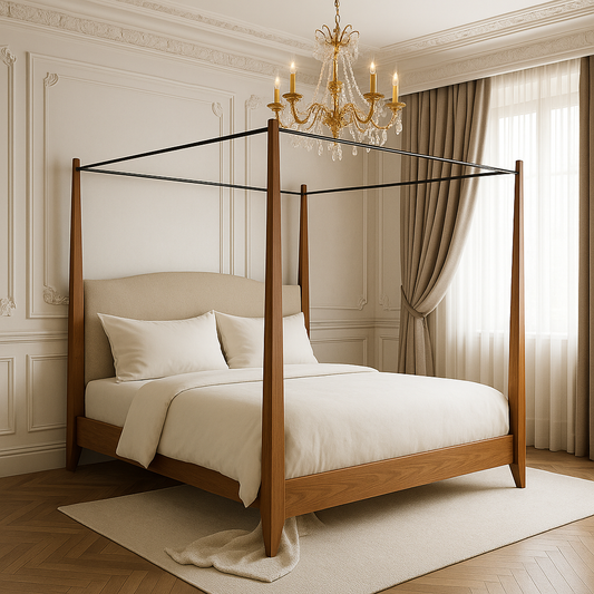 Luxury 4 Poster Teak Bed
