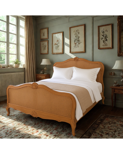 ROYAL RATTAN TEAK BED